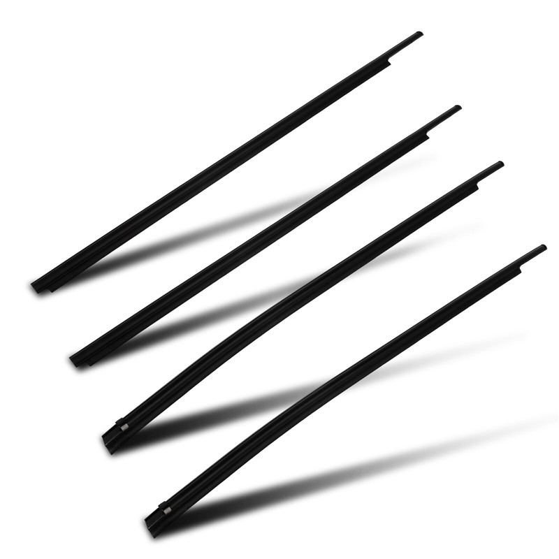 For 2007-19 Toyota Tundra Crewmax Weatherstrip Window Moulding Trim Seal Belt 4x gallery