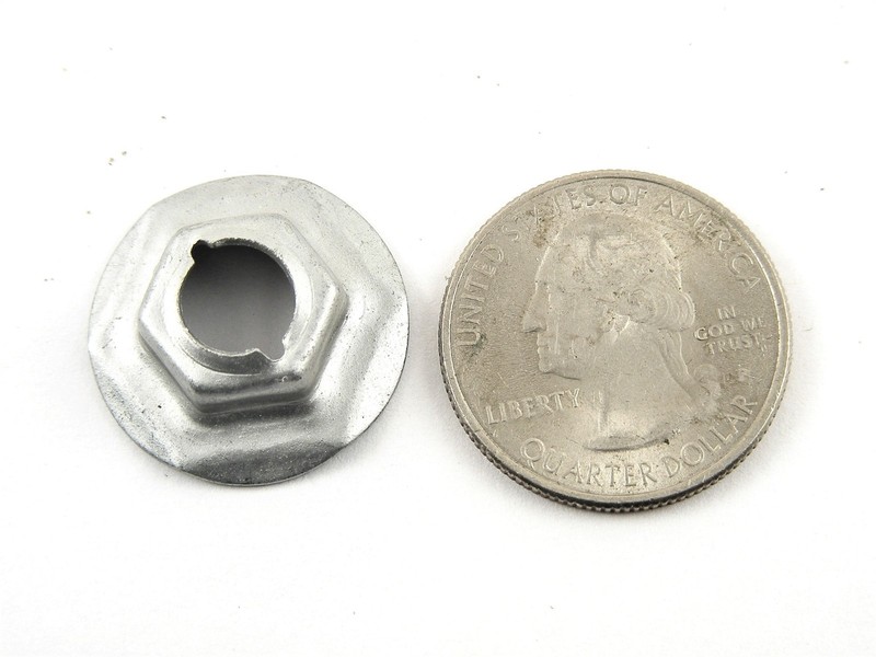 Ford Truck PAL Nuts- Fit 1/8" to 5/16" Studs- Emblem Interior- 125pcs 25ea- #046 gallery