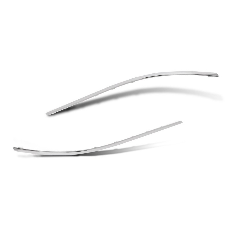 Rear Bumper Trim Molding Left+Right Fit For 2008-2011 Mercedes Benz C-Class C300