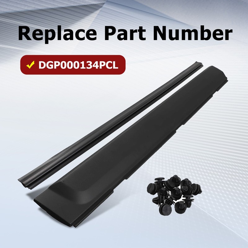 New Front Left Driver Door Trim Moulding Fit For 2005-09 Land Rover LR3  gallery