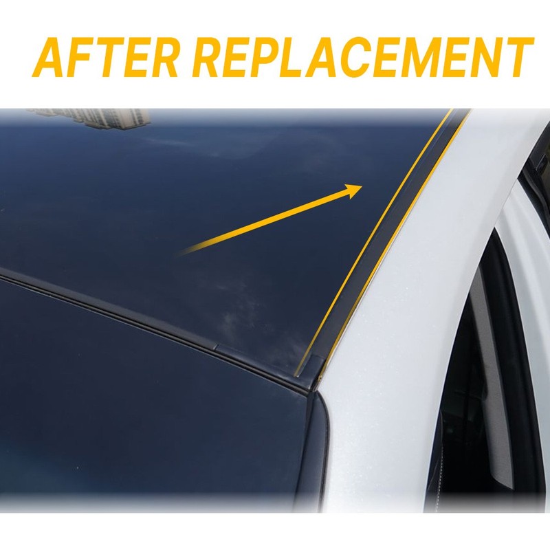 Car Left/Right Roof Top Panel Seal Strip Roof Moulding Trim for Toyota Venza gallery