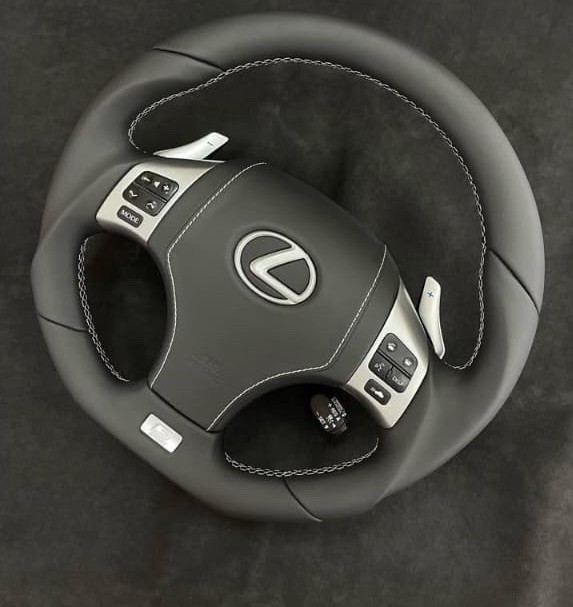 Lexus IS250 IS350 ISF Customized Leather Sports Steering Wheel 2006-2013
