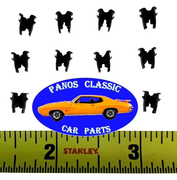 Ford Barrel Tubular Push-In Speed Nuts Body Fits 3/16″ Hole 1/8″ Stud 10pcs 198
