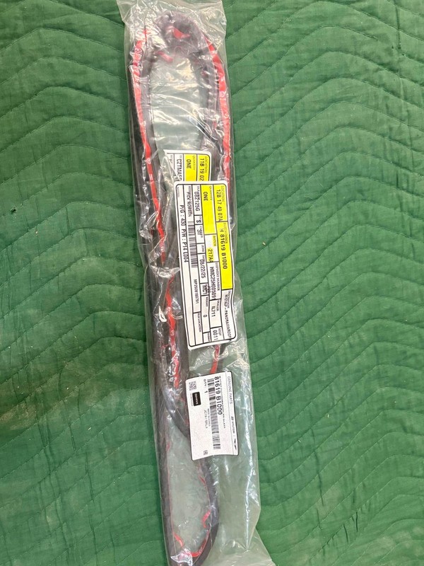 Car Parts, 2019 Genesis G80, OEM, Rear Weatherstrip, 81619B1000 gallery