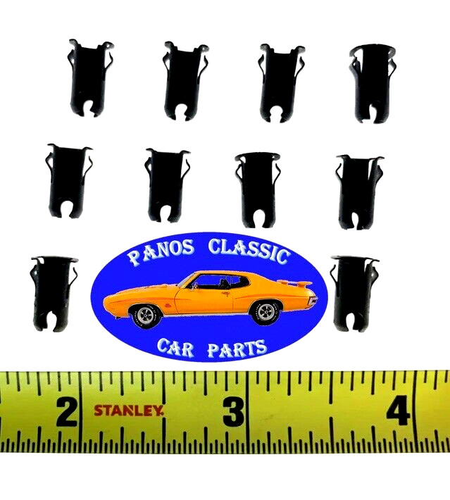 GM Barrel Tubular Push-In Speed Nuts Body Fits 7/32″ Hole 5/32″ Stud 10pcs 201