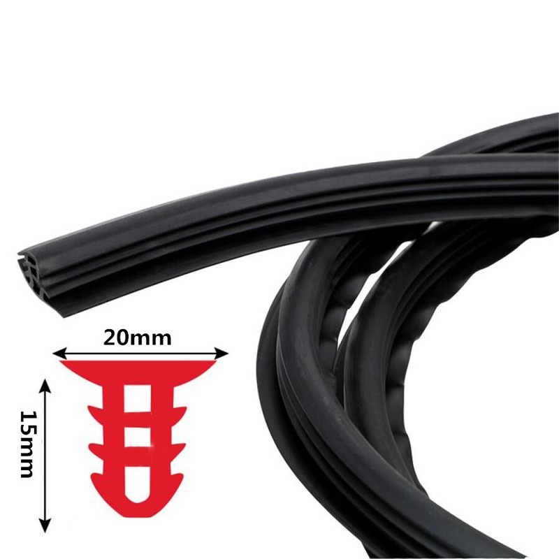 Car Windshield Dashboard Panel Sealing Strips Seal Strip Protector Soundproof