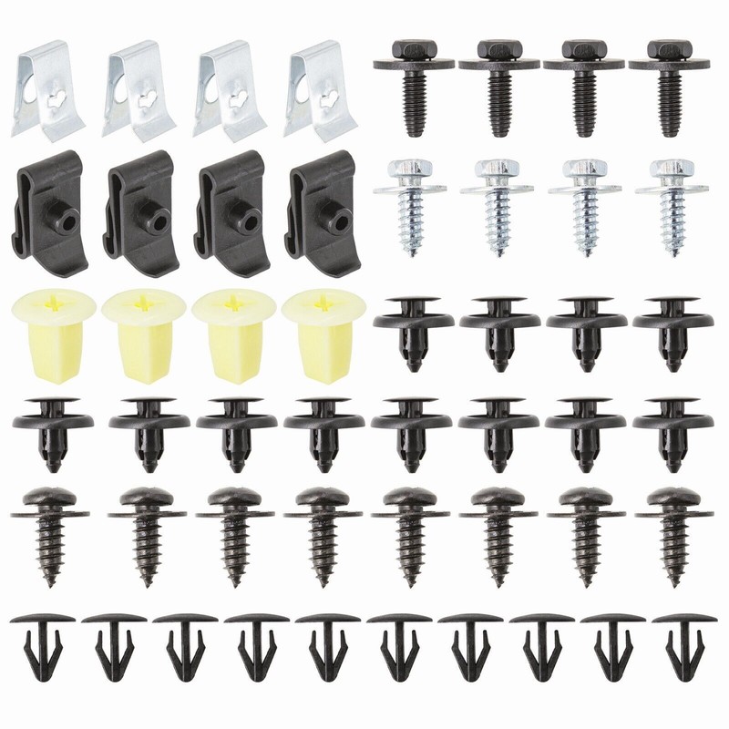50X Engine Cover Fender Clips Rivets Push Pin Screws Retainer For Toyota Lexus gallery