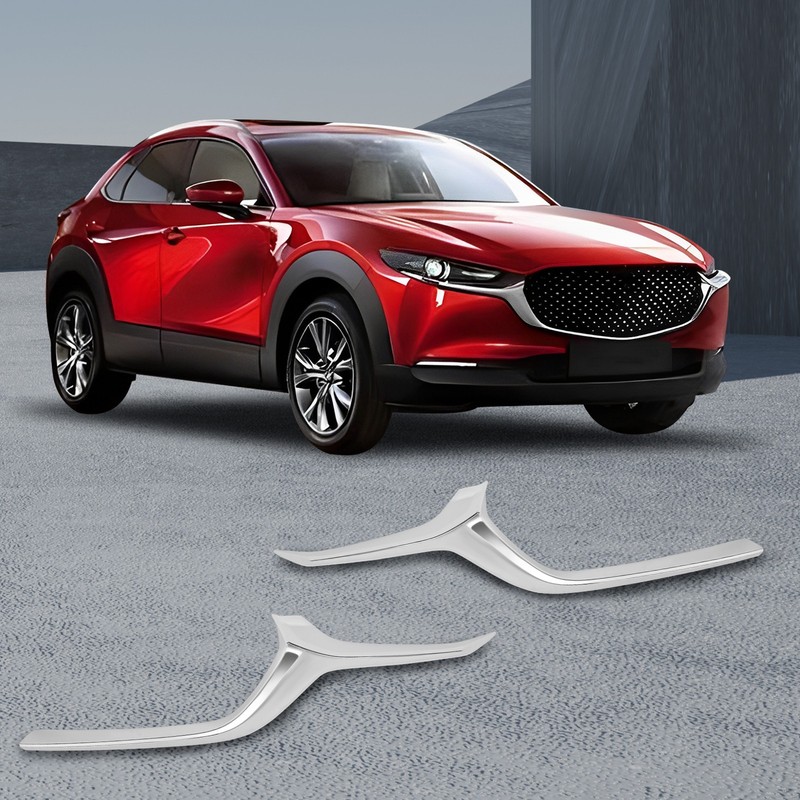 Left and Right Front Bumper Molding Trim for 2020-2023 Mazda CX-30 gallery
