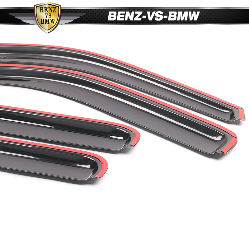 Fits 99-16 F250 F350 F450 F550 Super Duty Crew Cab Window Visor Vent Guards 4PC gallery