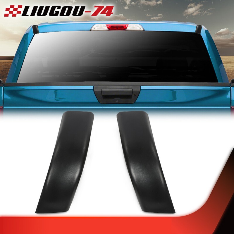 Fit For Ford F-250 Super Duty Cab Black Corner Roof Molding Set of 2 LH & RH gallery
