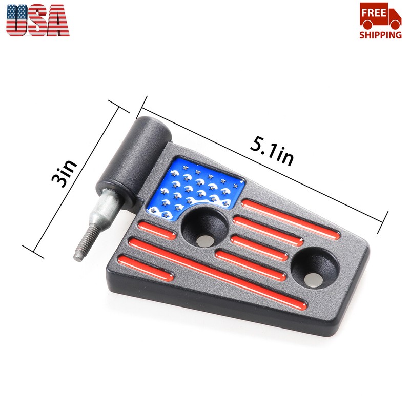 Multicolor Door Hinges Exterior Accessories For 4Door Jeep Wrangler JK 2007-2017 gallery