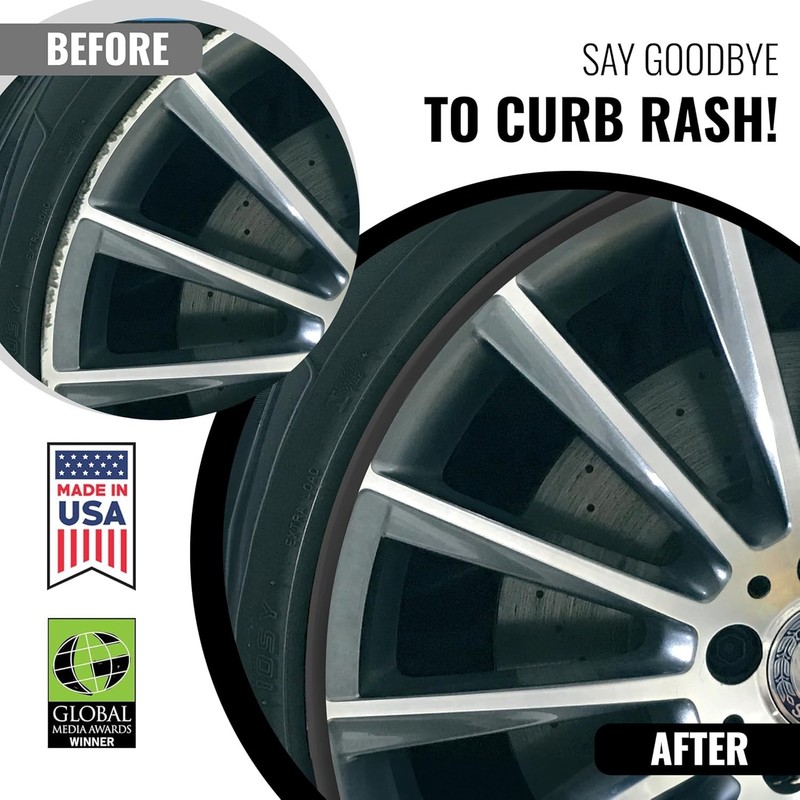 Rim Trim – Durable DIY Car Exterior Accessories for Curb Rash Protection – Fi... gallery