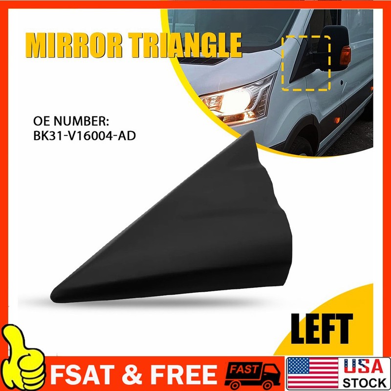 Left Side Mirror Fender Corner Cover Trim For 2014-2020 Ford Transit MK8 B
