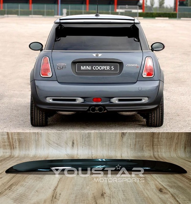 US STOCK Piano Black Trunk Lid Handle Trim for MINI Cooper S R50 R52 R53 GEN 1st