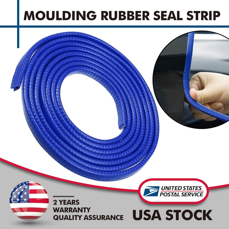 20Ft Rubber U Channel Edging Trim Seal Door Window Edge Protector Strip U-Shape