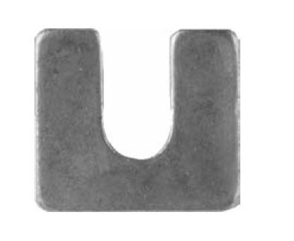 Steel Body Shims Bright Zinc Finish 1/16″ Thick 1/2″ Slot 1 1/8″ x1 1/8″ 50/PK