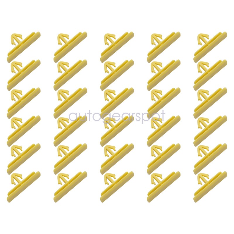 New 30Pcs Wheel Opening Molding Retainer Clip for Ford F-150 SVT 2010-2014 gallery