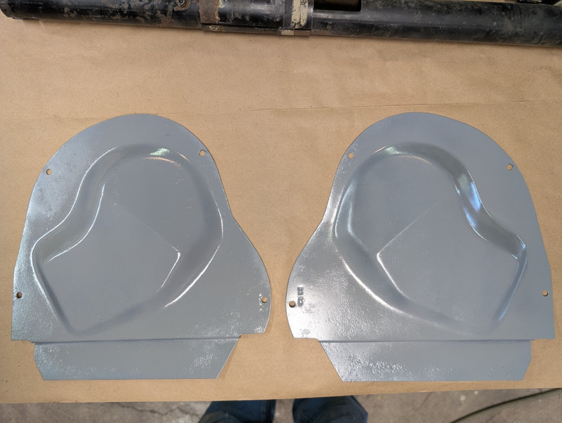 1962 1963 Pontiac Lemans Tempest Convertible access covers OEM USED