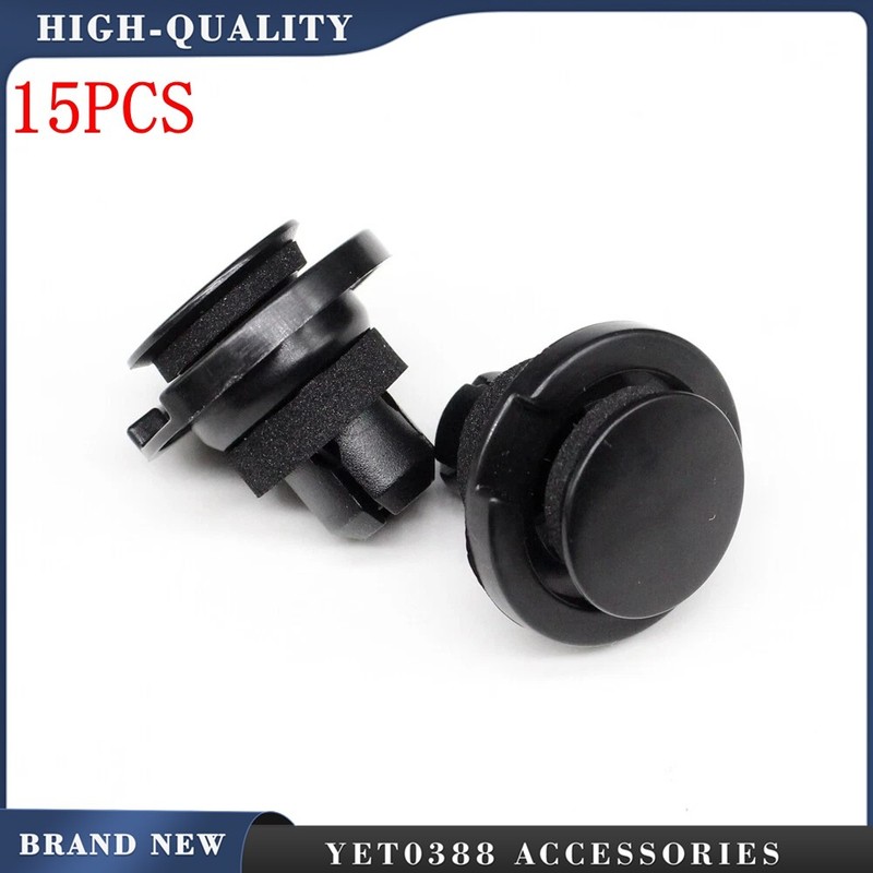 15Pcs Side Skirt Push-on Type Retainer Clip For SUBARU 909140055 with Sealer