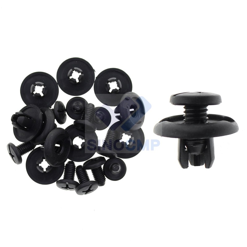 40PCS 4Type Nylon Bumper Fastener Rivet Clips Auto Car Fastener Rivet Clips gallery