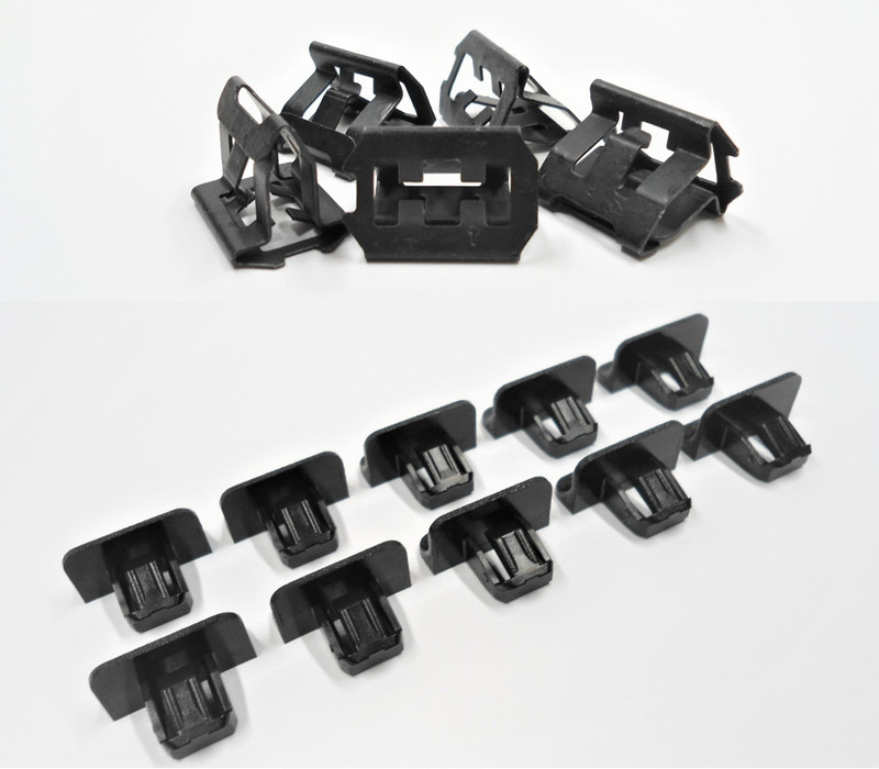 10 BUMPER & 5 GRILLE CLIPS! FITS GM ESCALADE SILVERADO SIERRA YUKON TAHOE ETC