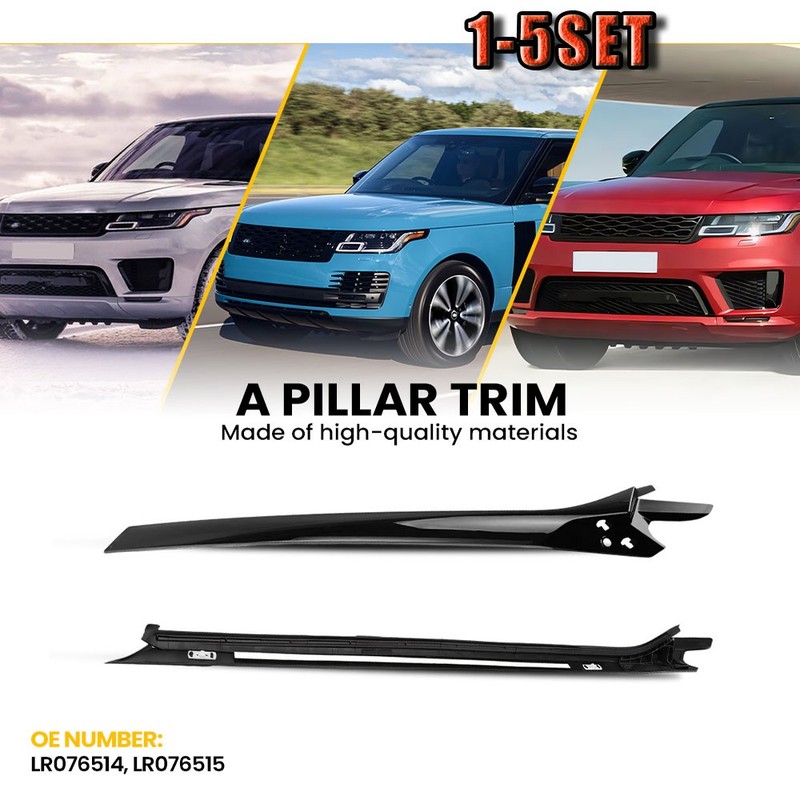 For 2014-2022 Land Rover Range Rover Sport Rear A Pillar Molding Trim LH RH2-10x