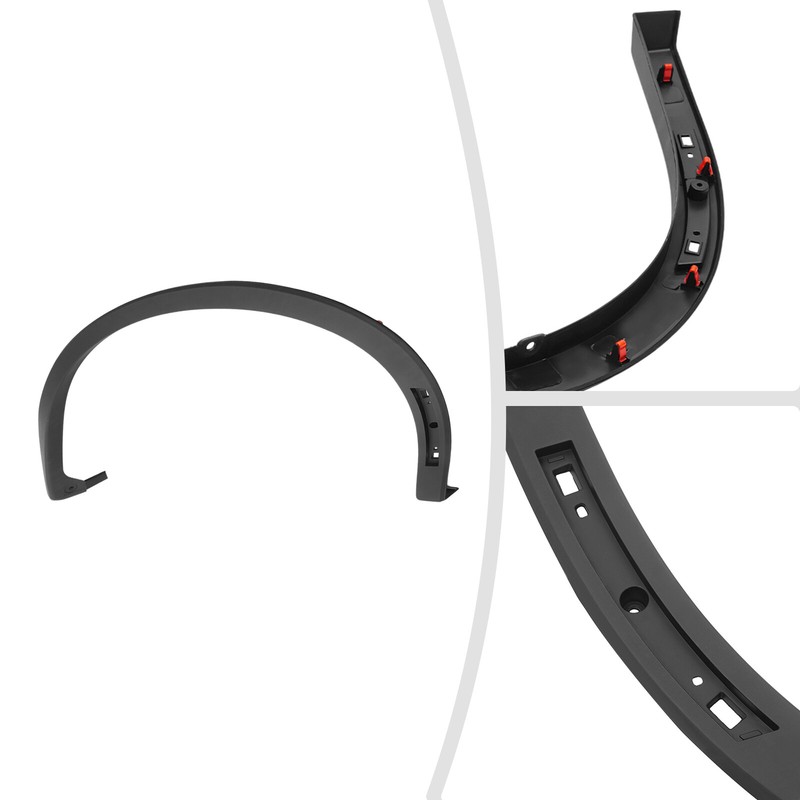 Fit For 2022 2023 2024 Mitsubishi Outlander Front Wheel Arch Trim PP USA gallery