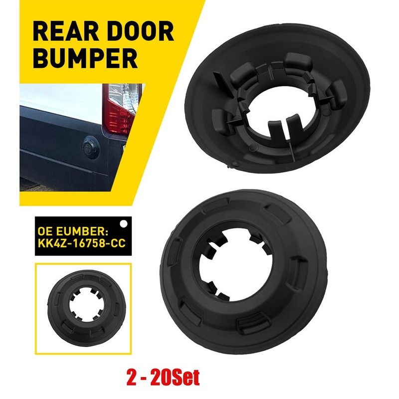 2-20 Rear Back Driver Side Door Holder Bumper Cover Fit Ford E-Transit 2020-2024
