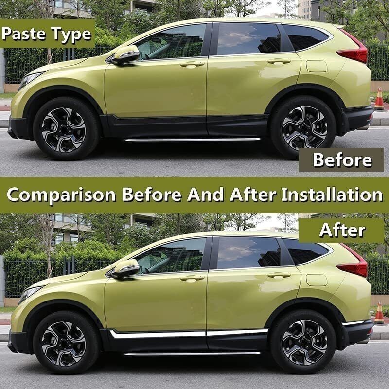 For 2017-2022 Honda CR-V CRV Door Side Body Molding Trim Cover & Window Visor gallery