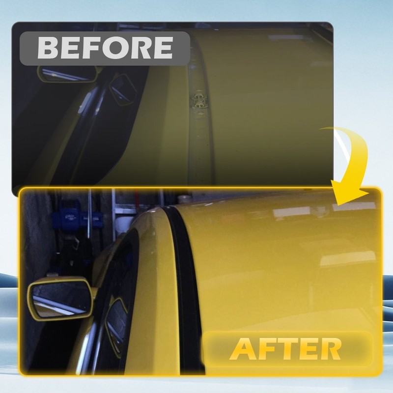 Roof Top Trim Molding Kit left & right side Fit for HONDA Fit 2009-2014 2pcs gallery