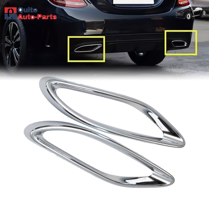 NEW Fits Mercedes-Benz A220 E350 E400 E450 E53 AMG Right+Left Rear Bumper Cover gallery