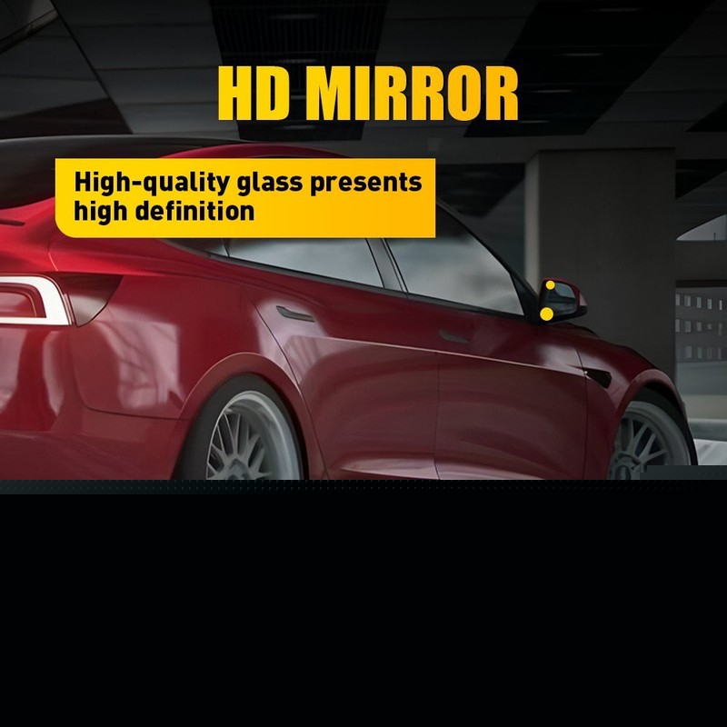 Fit For 2017-2023 Tesla Model 3 Left or Right Hand Side Wing Mirror Glass Heated gallery