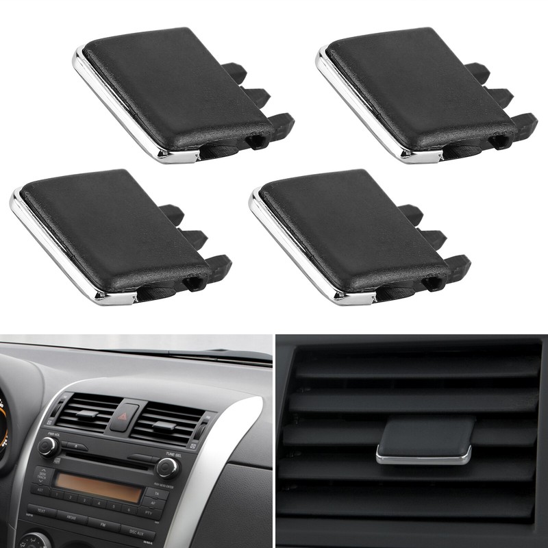 4X NEW UNIVERSAL CAR FRONT CENTER AC VENT AIR CONDITIONING VENT OUTLET TAB CLIPS