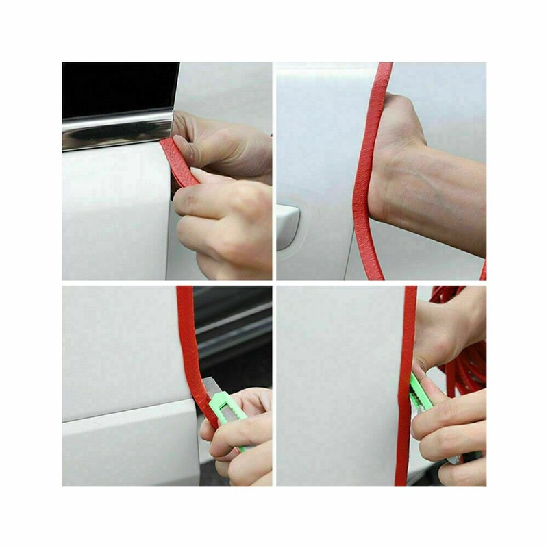 6M Universal Car U Shape Rubber Weather Waterproof Strip Seal Car Seal Strip gallery