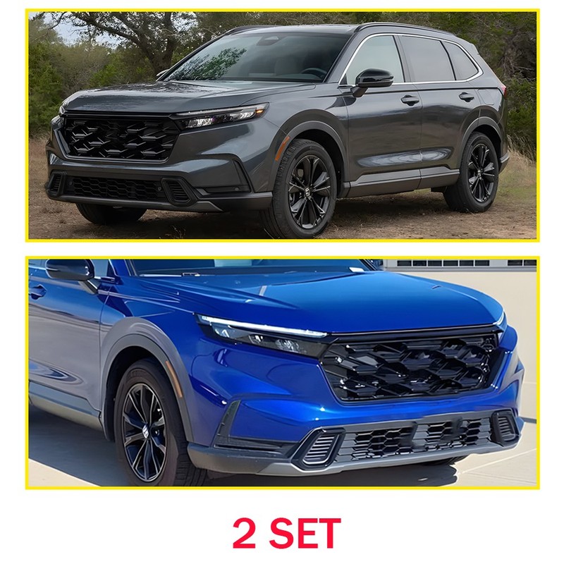 For 2023-2025 Honda CR-V Front Bumper Grille Bezels Lower Trim Left Right 4PCS gallery
