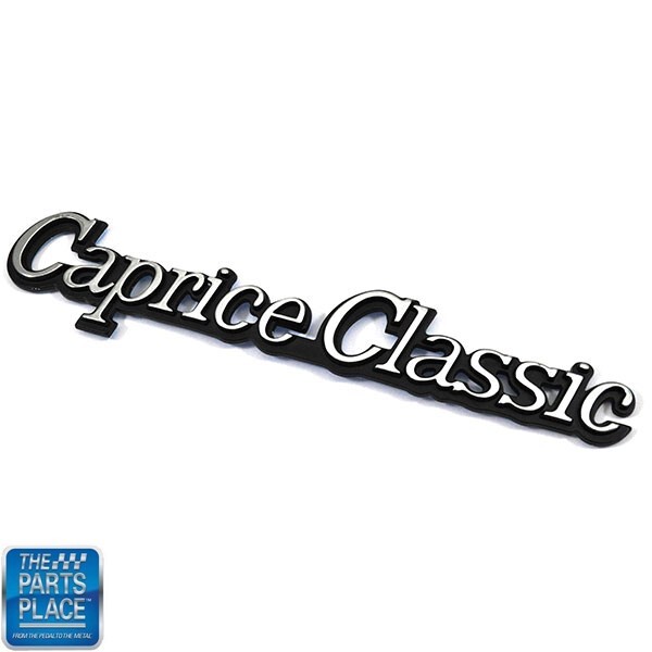1977-1985 Chevrolet Caprice Classic Front Fender Emblem 20079927 – EACH New