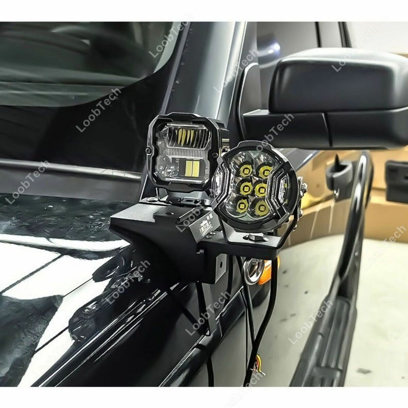 For Land Rover Discovery 4 A-pillar Spotlight Searchlight Holder Quick Bracket gallery