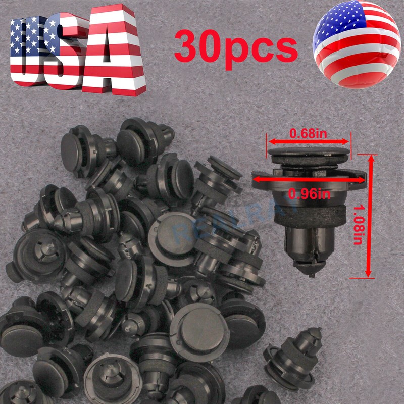 New 909140055 Exterior Rocker Molding Clip For Subaru Outback Forester 2006-2017