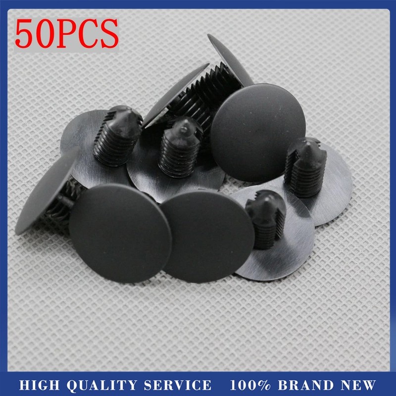 50PCS For GM 24501057 Fender Apron & Radiator Baffle Retainer Black Nylon