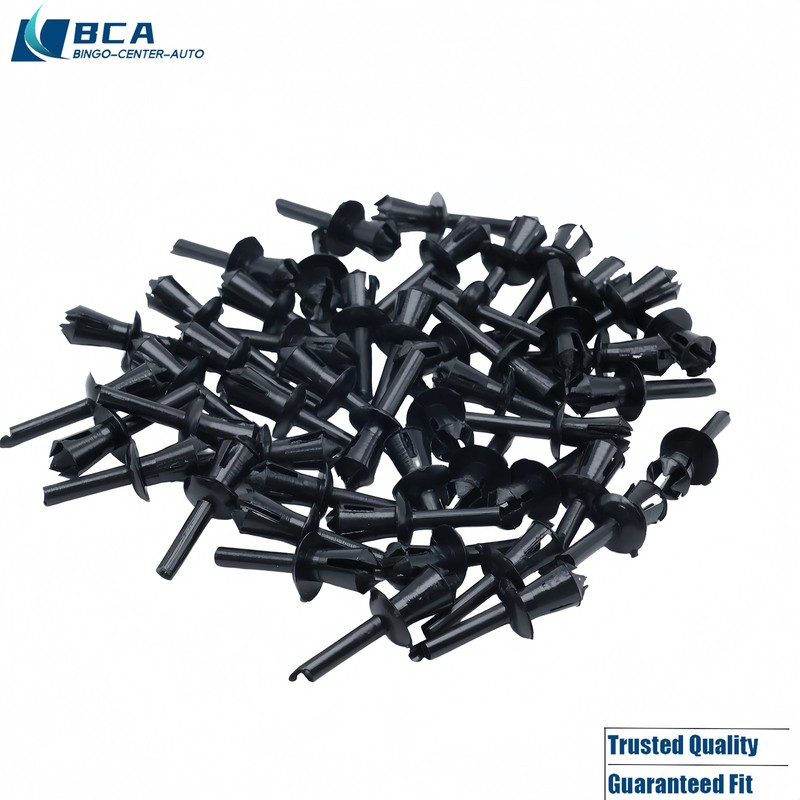 50pcs Car Fender Liner Rivet Wheel Arch Trim Expanding Clip Fits BMW 51161881149 gallery