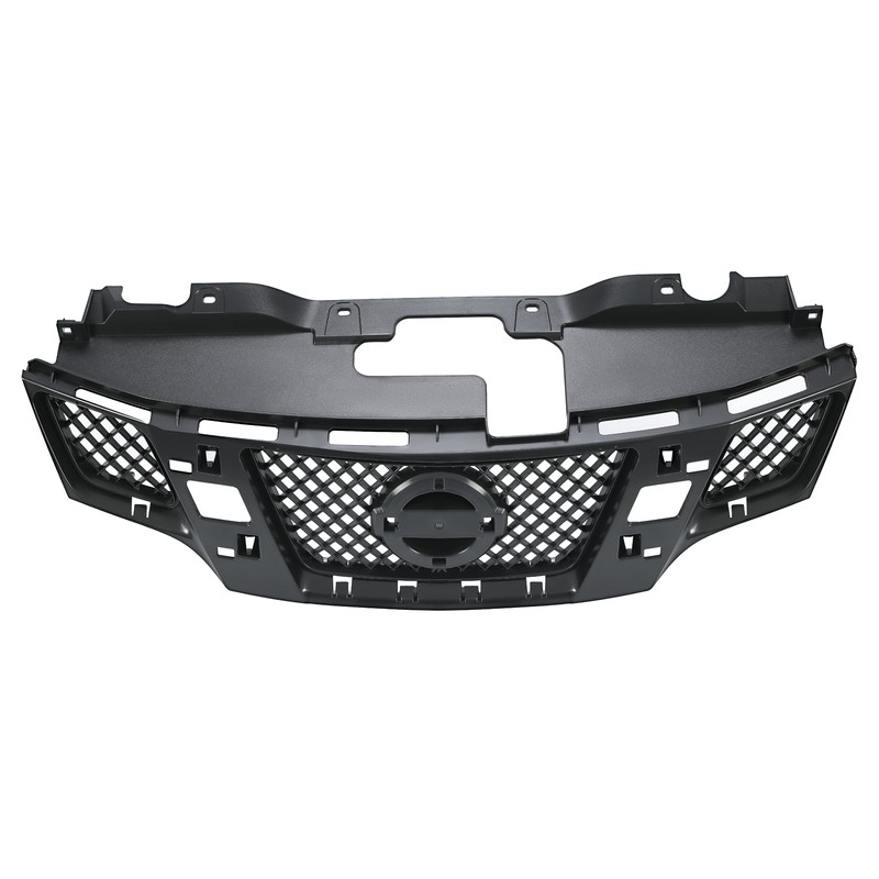 For Nissan NV200 2013-2021 #623123LM0H Black Front Bumper Upper Grille Base