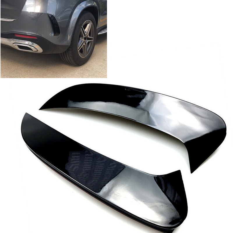 Pair Rear Bumper Spoiler Air Vent Trim Cover For Benz GLE W167 GLE450 GLE53 AMG gallery