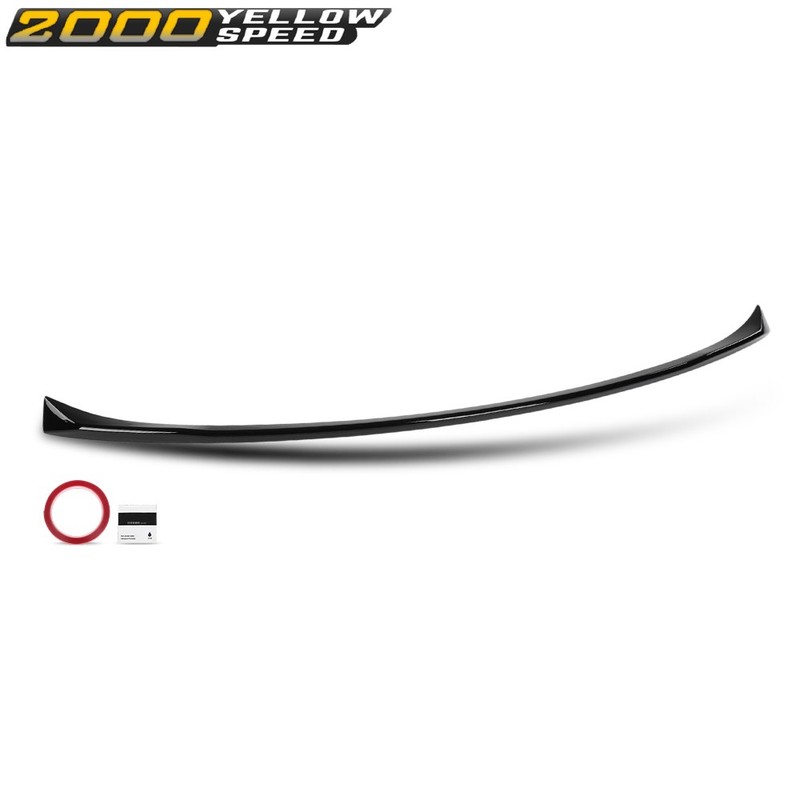 Rear Trunk Lip Spoiler Wing Body Kit Fit For 2019-2024 BMW G05 X5 Gloss Black