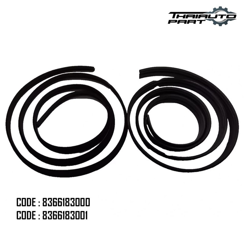 LR Window Glass Run Channel Rubber Seal Fit Suzuki Samurai SJ410 SJ413 1985-1995 gallery