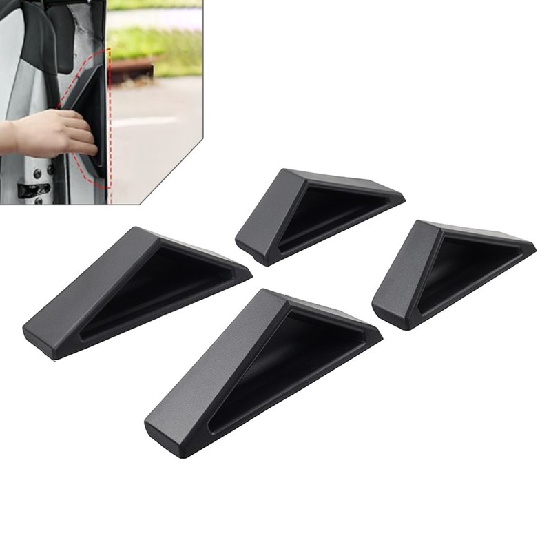 4Pcs Black Fingerprint Resistant Interior Door Handles For Tesla Cybertruck 2024