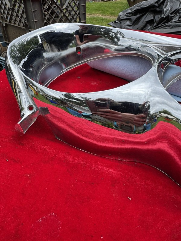 1967 FORD GALAXY 500 ORIGINAL LEFT HEADLIGHT BEZEL FoMoCo C7AB-13064 67 Vintage gallery