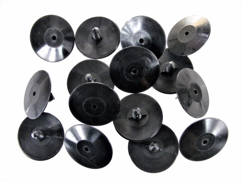 GM Truck Hood Insulation Pad Clips- Fit 1/4″ Hole- 1-5/8″ Dia- 15 clips- #100