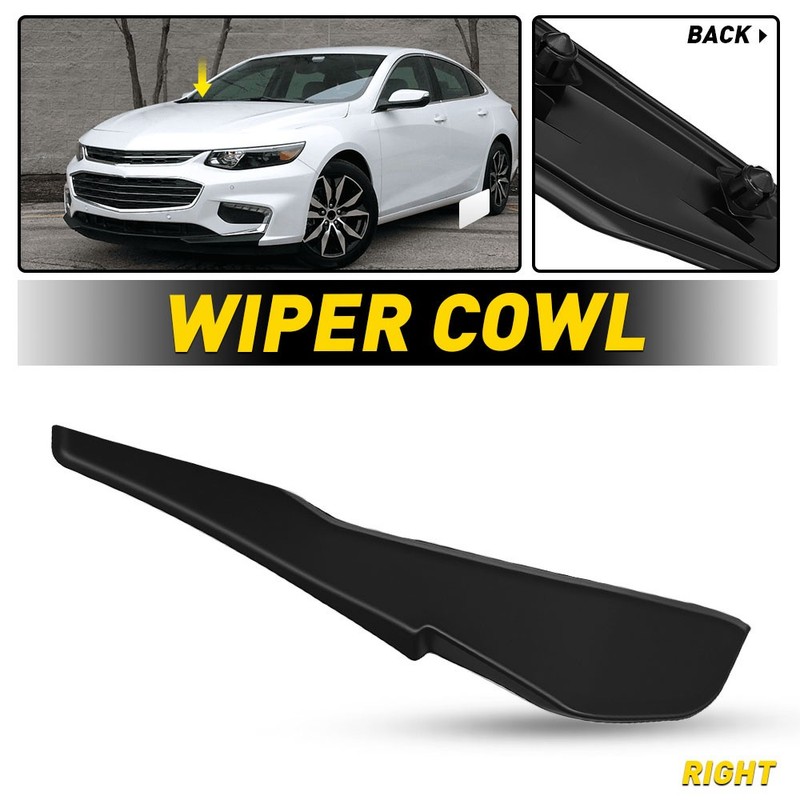 For Chevy Malibu 2016-2025 Durable Right Air Inlet Grille Cowl Extension Cover