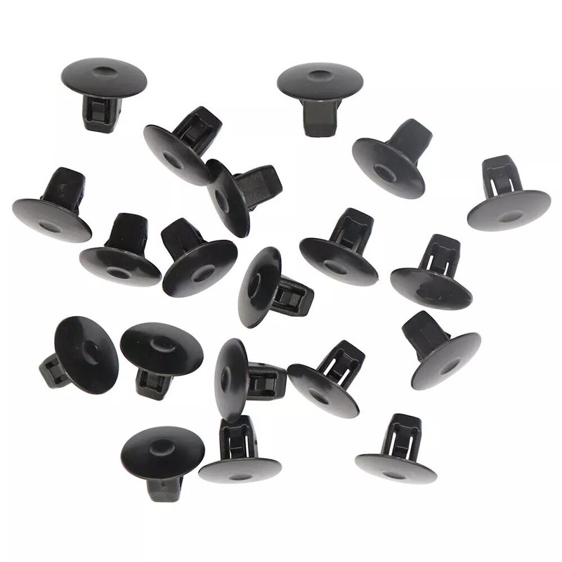 20x For 90682-SEA-003 963572D Honda Acura Black Fender Apron Grommet Nut Clips