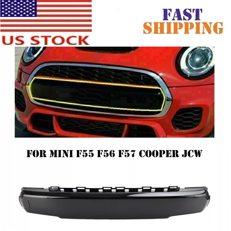 New Front Bumper Trim Black For 2014 2015-2018 Mini F55 F56 F57 51117337791 US